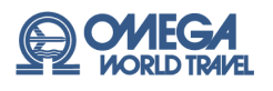 Omega World Travel Logo